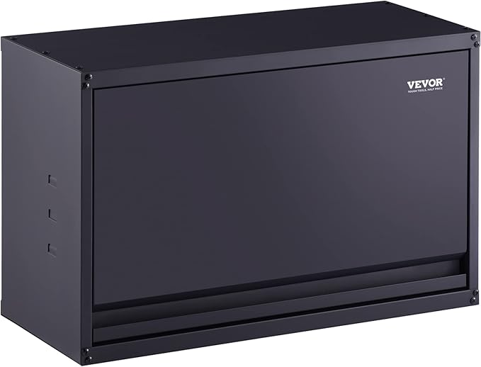 VEVOR Metal Storage Cabinet, 120lbs Load Capacity per Shelf, Press to Close &...
