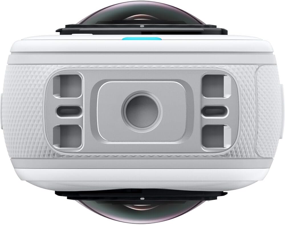 Insta360 X5 8K 360 Waterproof Action Camera (White) | 1/1.28" Sensors, R...