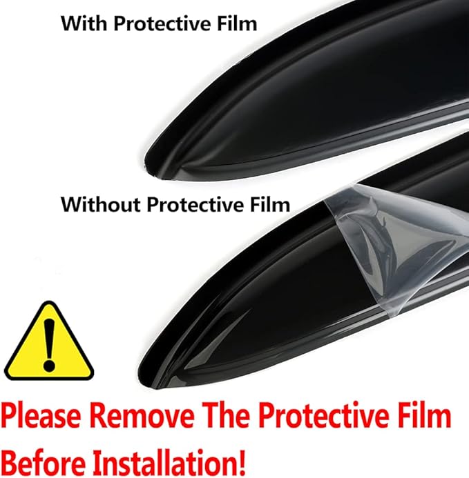 92341 Side Window Visors Wind Vent Deflector
