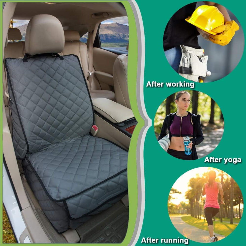 Waterproof Front Seat Cover Dog Car Seat Covers Nonslip and Full Protection w...