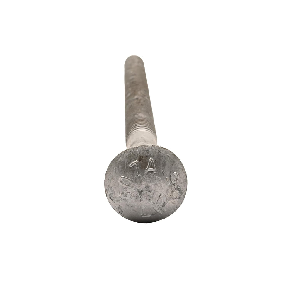 1/2" x 8" (25 Pack) Galvanized Carriage Bolt Kit Grade 307A Include...