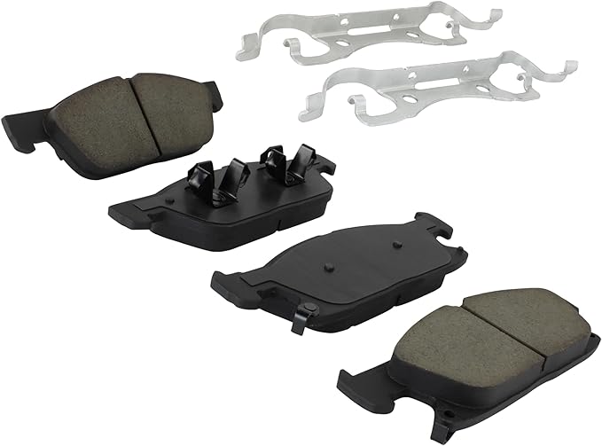 Premium Ceramic Front Brake Pads Compatible