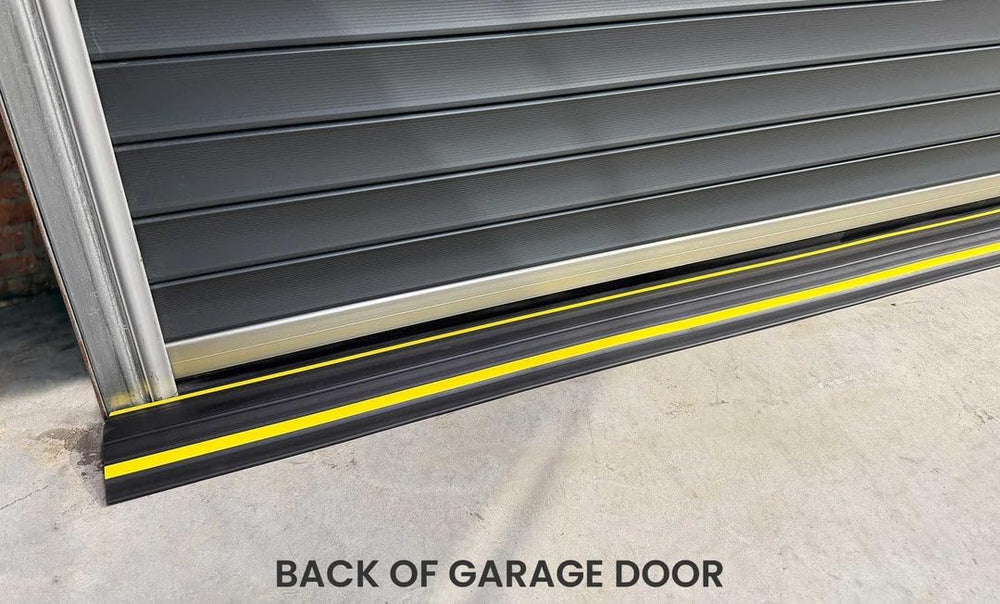 1 ½" High Garage Door Flood Barrier Threshold Seal Kit (20'3") ...
