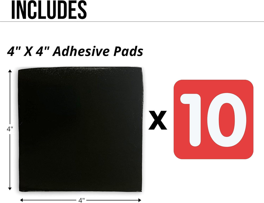 Merhoff & Larkin 10 Blue Road Reflectors +10 Adhesive Pads, Easy Install