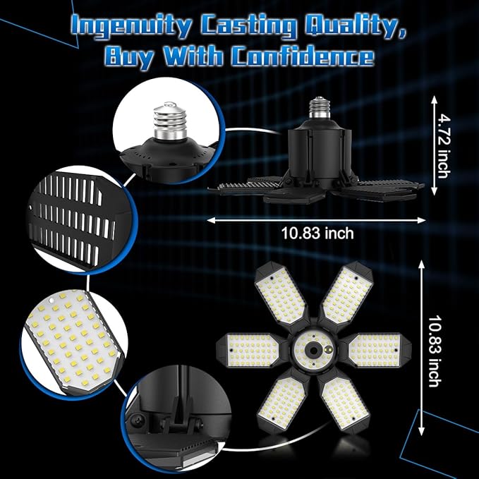 Garage Light Bulbs (4Pack)