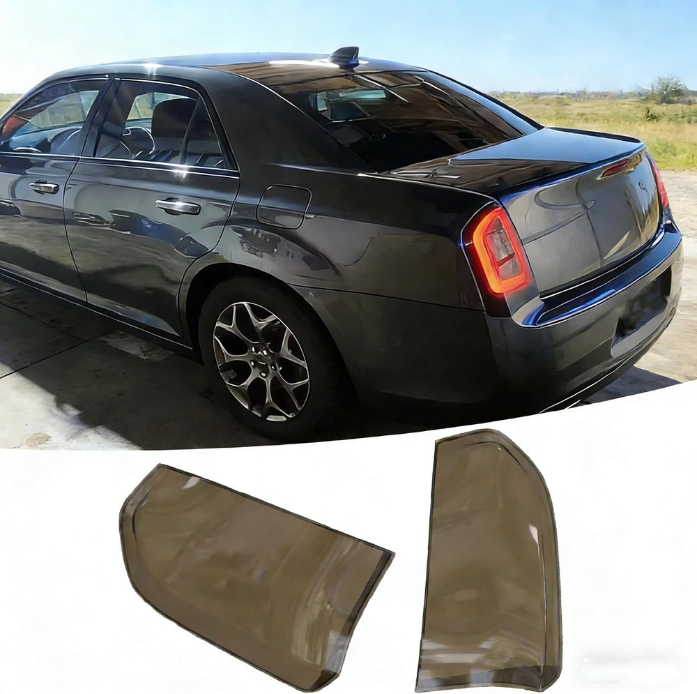 Tail Light Covers Guards Tint Fit For Chrysler 300 2015-2023 Accessories 300C...