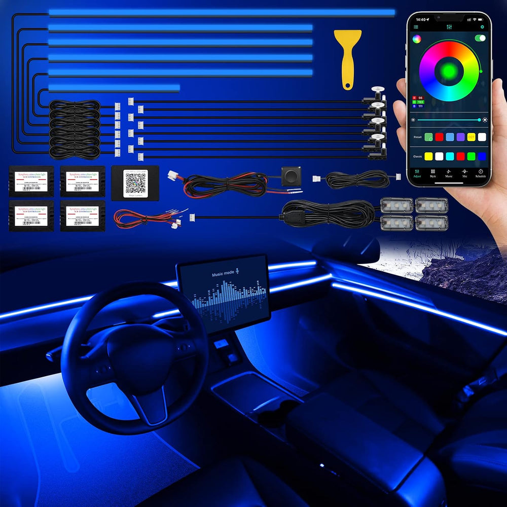 Acrylic Interior Car LED Strip Light