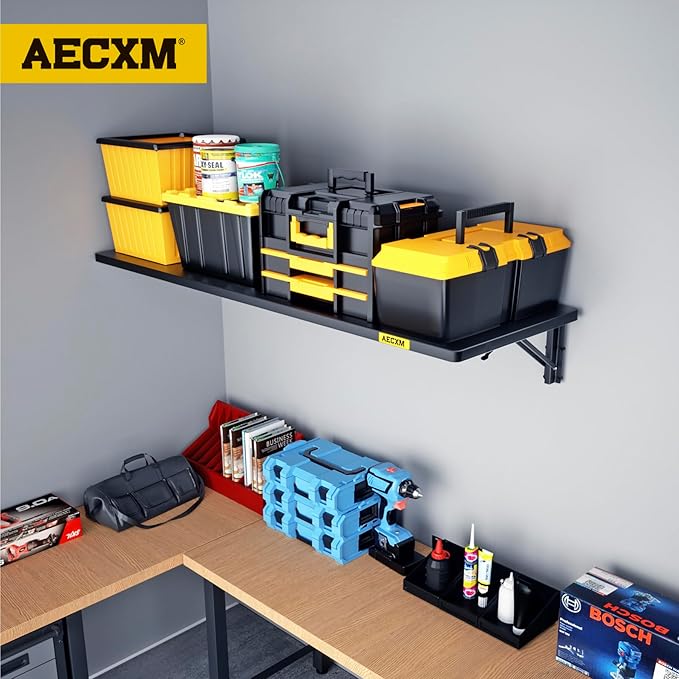 1.2x3ft Adjustable Rail Type Folding Storage Rack Shelf, Suitable