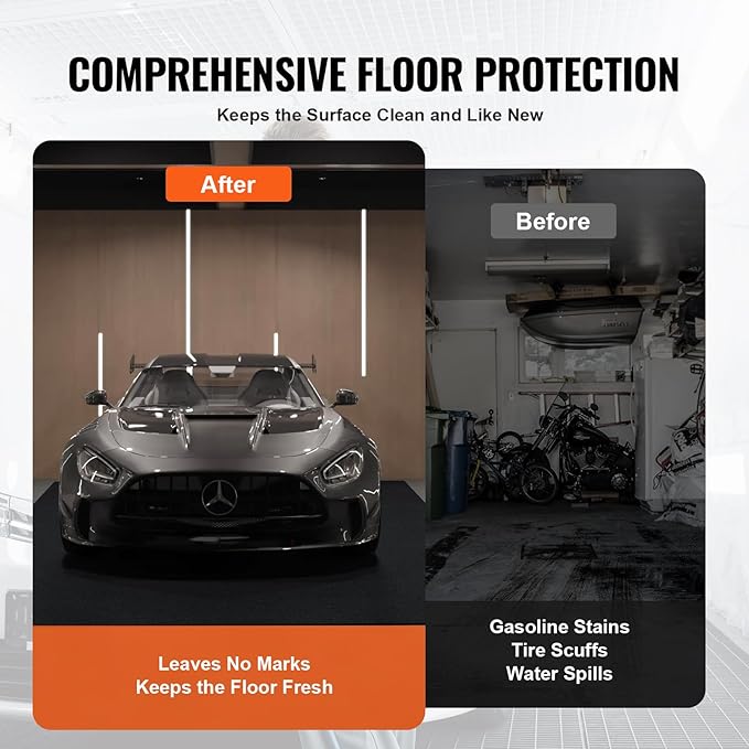 VEVOR Waterproof Garage Floor Mat