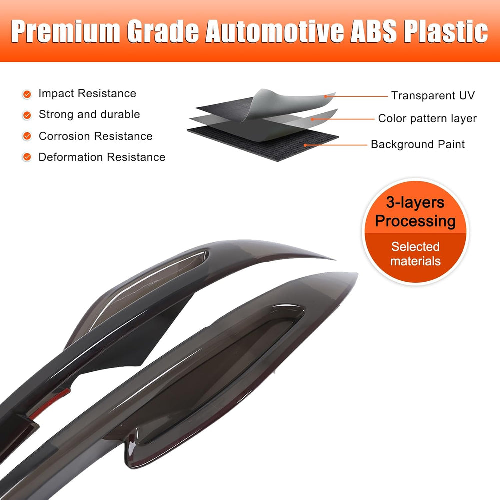 Sekhyna Car Tail Lights Lamp Cover Compatible with Lotus Emira V6 GT GT4 I4 2...