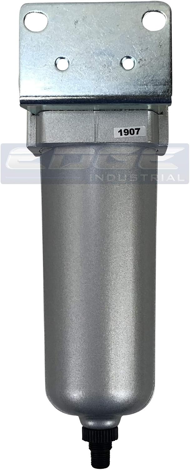 HEAVY DUTY INDUSTRIAL RATED HIGH FLOW PARTICULATE FILTER, IN-LINE WATER TRAP ...