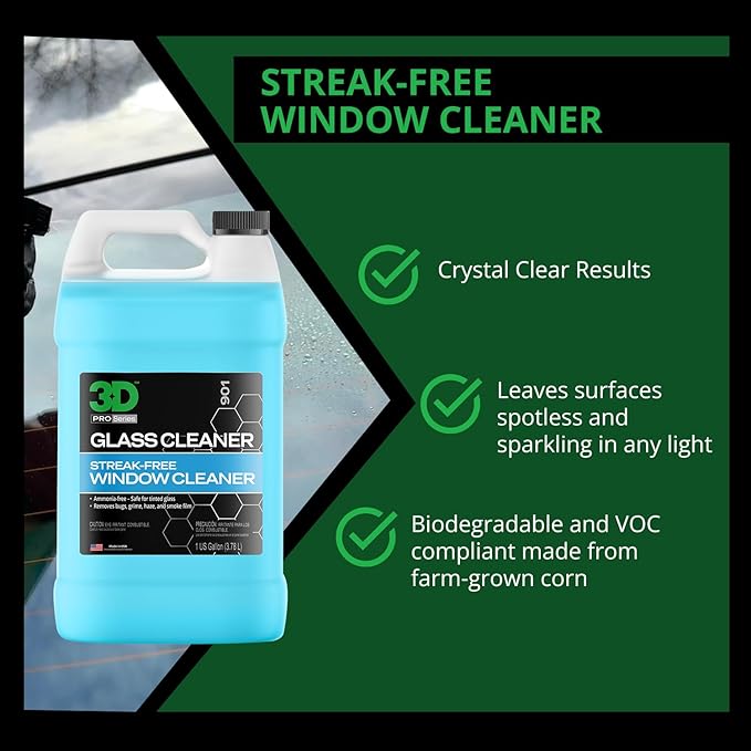 3D Glass Cleaner