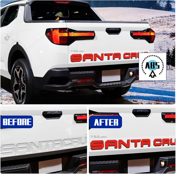 Tailgate Insert Letters Compatible