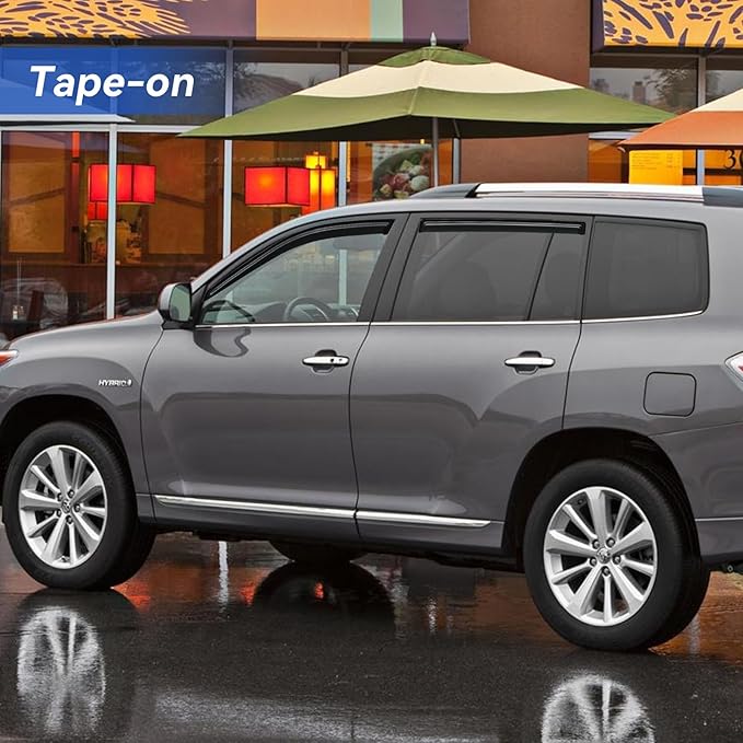Window Visors Rain Guards Shield