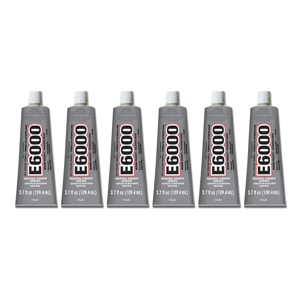 Eclectic Products 220011 6 Pack 3.7 oz. E-6000 High Viscosity Multi-Purpose A...