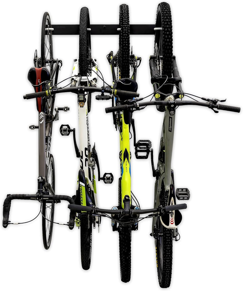 StoreYourBoard Bike Storage Rack, 4 Bike Racks for Garage, Solid Steel Extra ...