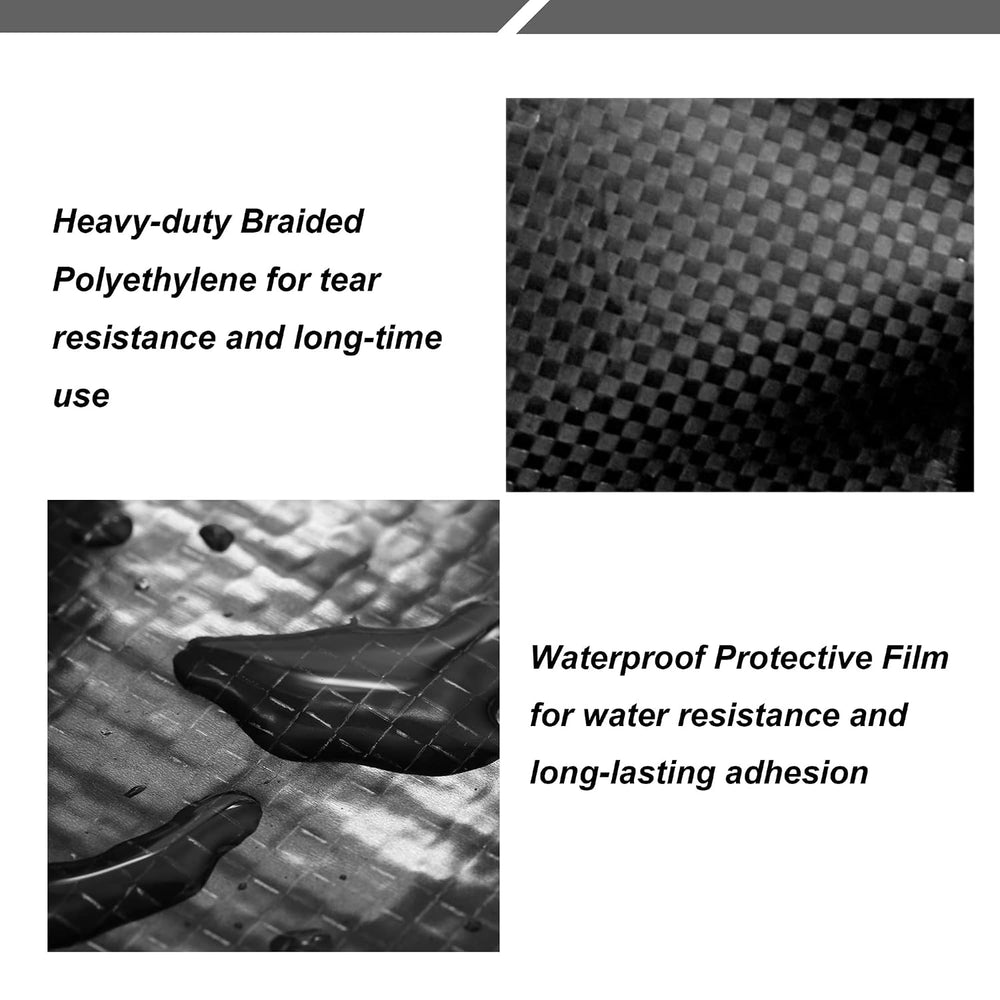 RV Underbelly Material Flex Belly Tape Tear Repair Patch(4'' x 50')