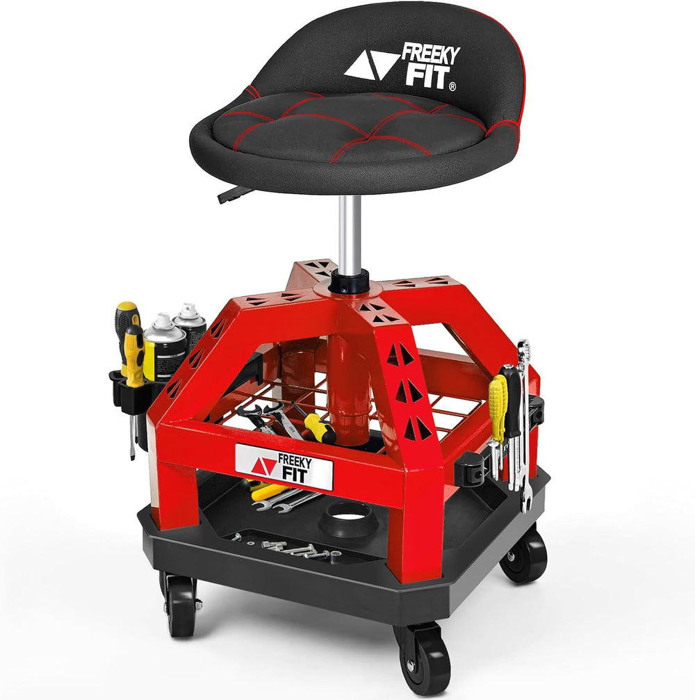 Rolling Shop Stool for Garage