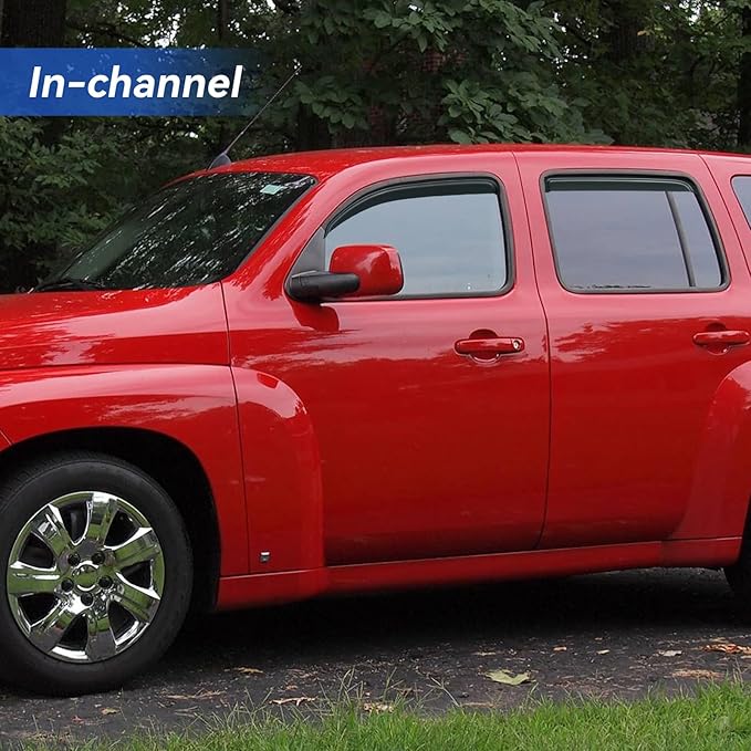 in-Channel Window Visors Rain Guards Shield