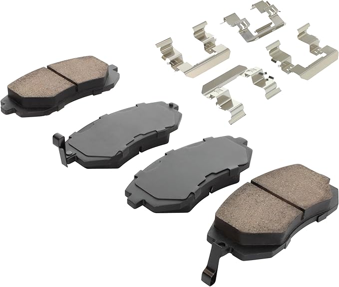 Premium Ceramic Front Brake Pads Compatible