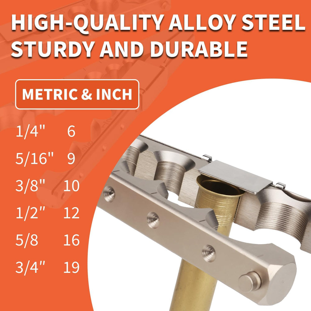 Flare Tool, HVAC Pipe Expander Tool, 45° Eccentric Type Flare Tool