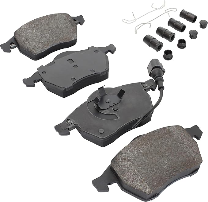 Premium Ceramic Front Brake Pads Compatible