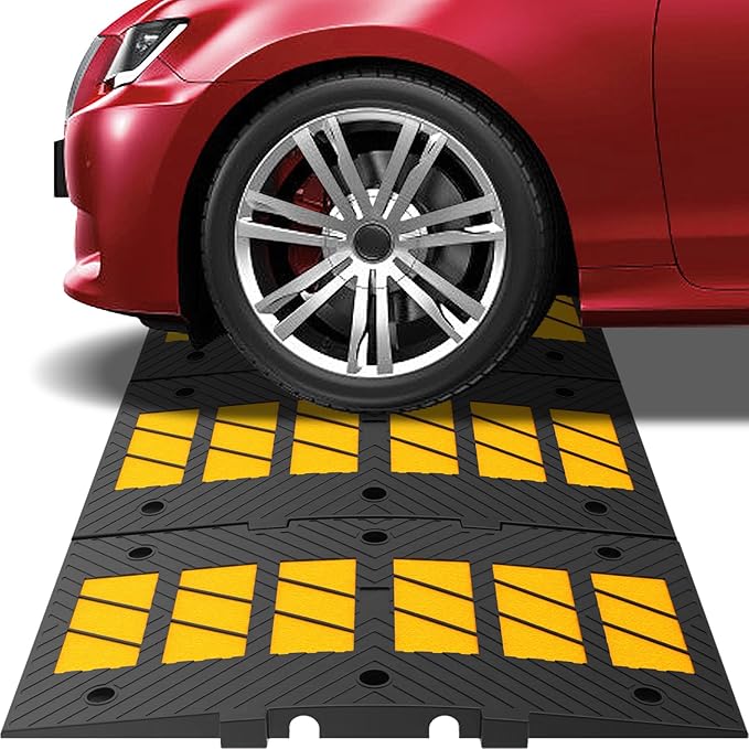 35" inch Width Speed Humps Rubber Speed Bumps