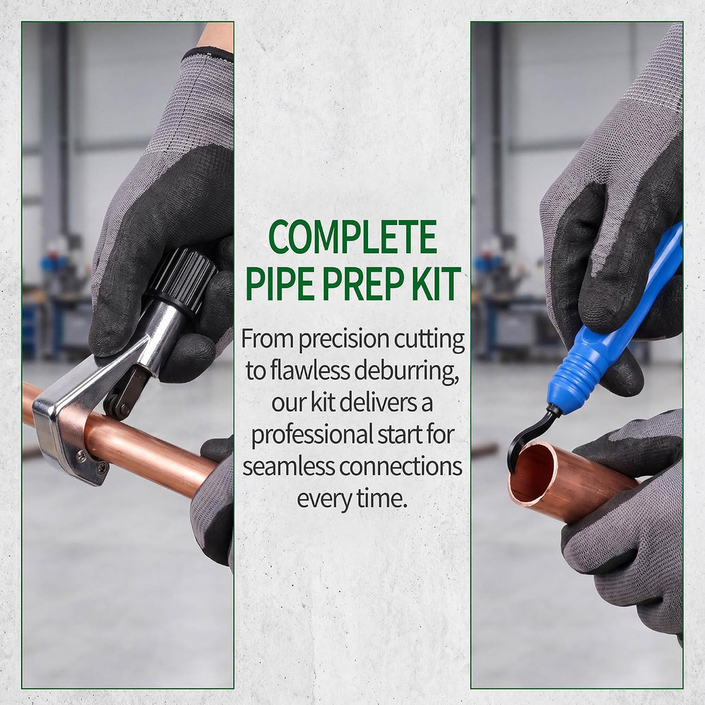 HVAC Hydraulic Swaging Tool Kit & Tube Expander, 3/8" to 1-1/8" OD