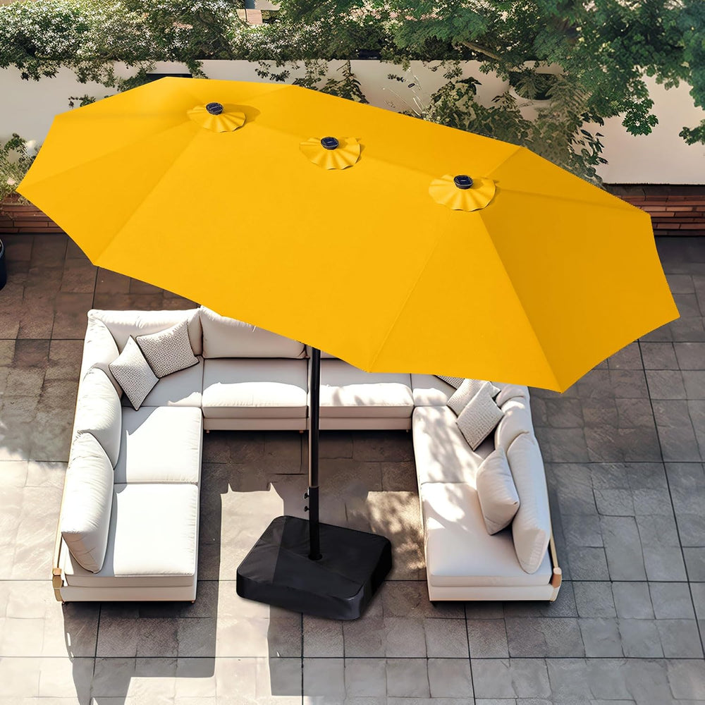 PHI VILLA 15ft Large Patio Umbrellas