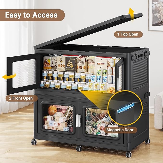 300 Qt Stackable Storage Bin