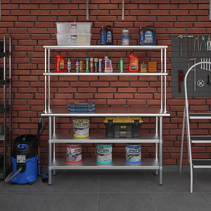 Amgood Stainless Steel Work Table