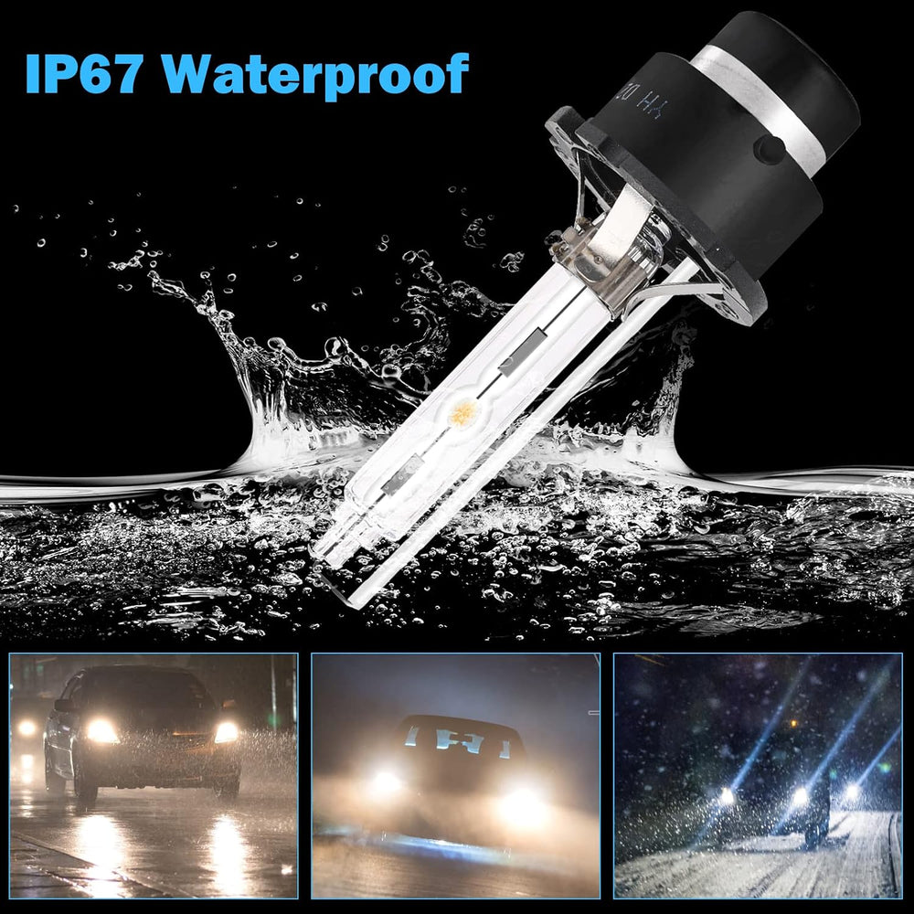 W3T19371 Xenon HID Headlight Ballast with Igniter & D2S Bulb Replacement ...
