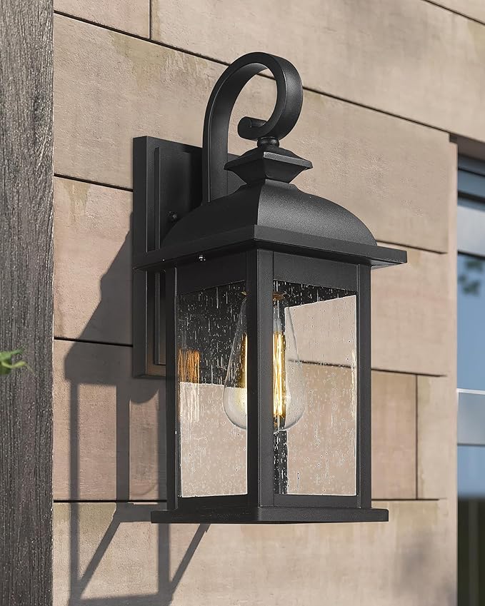 FEMILA 21" Outdoor Wall Light Fixture, 2 Pack Modern Outdoor Wall Sconce