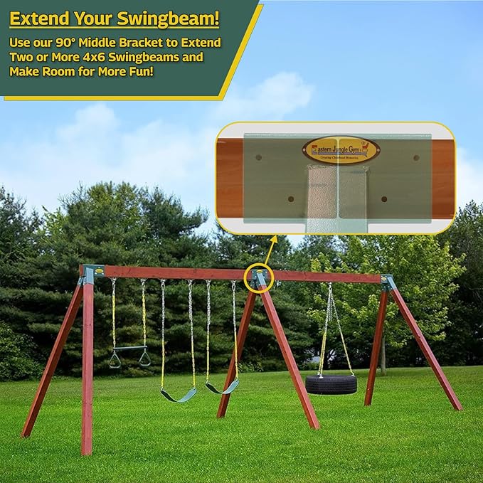Eastern Jungle Gym Swing Set Bracket Kit