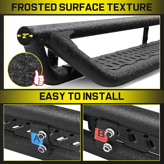 BINARY STAR 90 Inch Running Boards Compatible