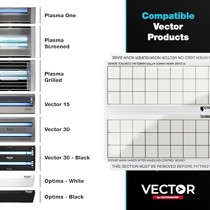 Catchmaster Vector Trap Replacement, UV Light Fly Traps (12-Pk)