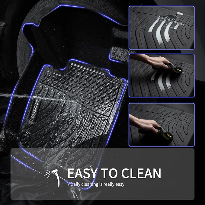 KELCSEECS All Weather Floor Mats & Cargo Liner Set