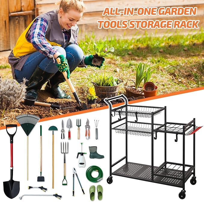 PLKOW Garden Tool Organizer