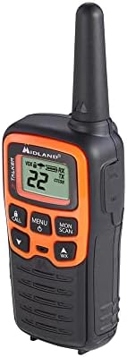 Midland T51VP3 X-Talker FRS Walkie Talkie, Orange, 2 Pack