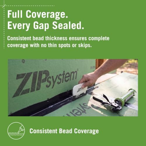 ZIP System Liquid Flash Cartridge Applicator, Caulk Gun, 29 oz Cartridge