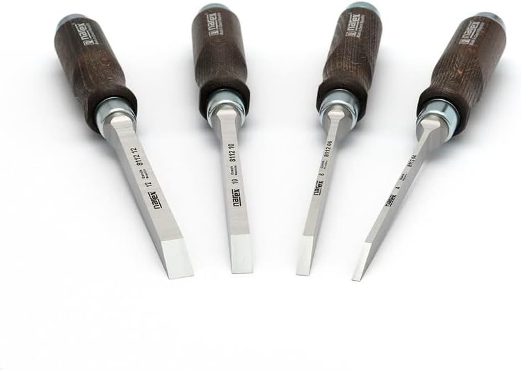 Narex 863600Chisel / Mortise Chisel Set - 4/6 / 10/12 mm - for Mortises