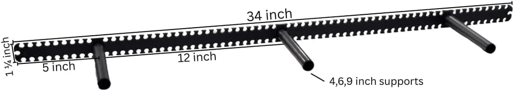 Floating Shelf Brackets - Sheppard Brackets - Easy Install - Heavy Duty (34 i...