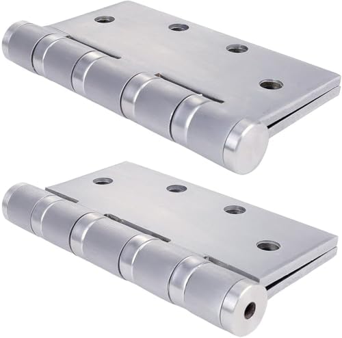 4"x4" Self Closing Door Hinges, 3 Pack