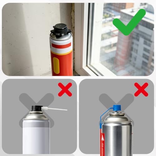 SHALL 2-Pack Professional Expanding Foam Spray Gun - Insulation Guns Kit