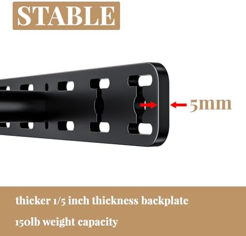 1 Pack Large Shelf Brackets Long Floating Shelf Bracket Invisible Floating Shelf Hardware Heavy Duty Floating Mantel Brackets(56"X6"X1.5" with Tools)