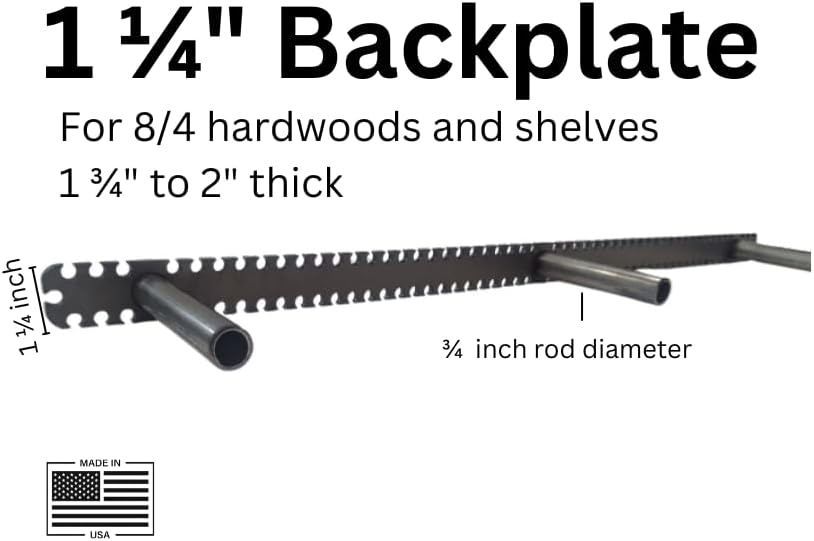 Floating Shelf Brackets - Sheppard Brackets - Easy Install - Heavy Duty (34 i...