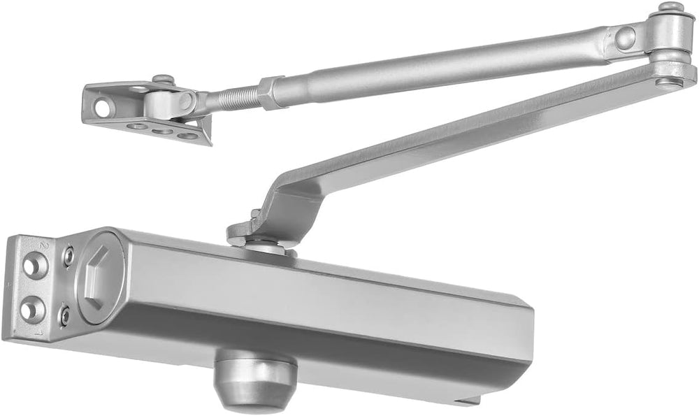 Dynasty 4000 Series Door Closer, Sprayed Aluminum, Spring 4