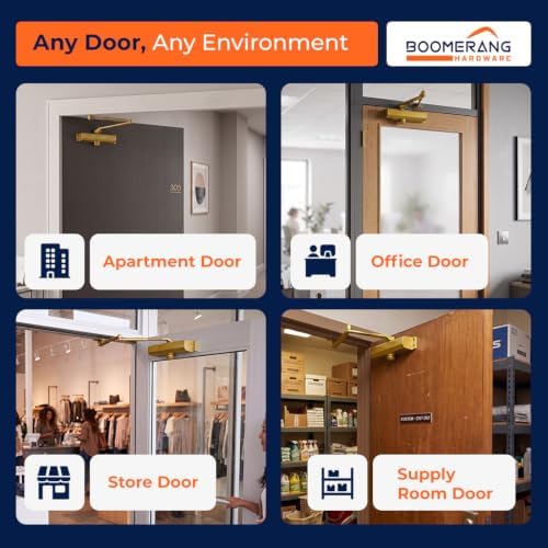 Boomerang D703 Medium-Duty Designer Auto Commercial Door Closer