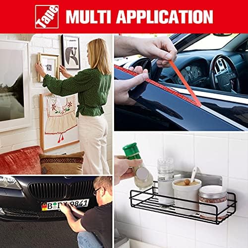 Double Sided Tape Heavy Duty, Adhesive Mounting Tape Waterproof, 16.4 FT x 0....