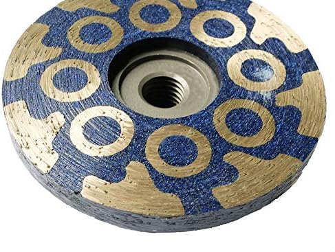 JDK 4 Inch Diamond Resin Filled Cup Wheel Grinding Wheel with Thread 5/8“-11 ...